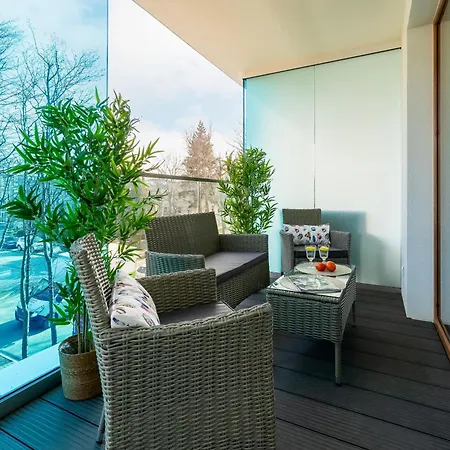 Seaside Whiteblue I Sauna & Fitness & Bawialnia Dla Dzieci & Rowerownia - W Cenie Pobytu * Kolobrzeg