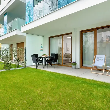 Apartamento Whiteblue I Seaside Ul Konopnickiej Sauna & Fitness & Bawialnia Dla Dzieci & Rowerownia - W Cenie Pobytu Kołobrzeg