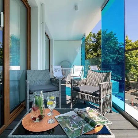 Whiteblue I Seaside Ul Konopnickiej Sauna & Fitness & Bawialnia Dla Dzieci & Rowerownia - W Cenie Pobytu شقة