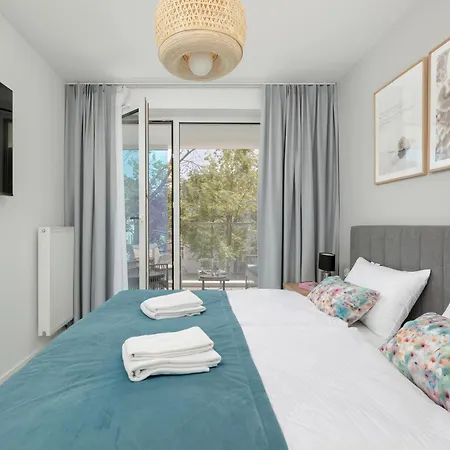 شقة Whiteblue I Seaside Ul Konopnickiej Sauna & Fitness & Bawialnia Dla Dzieci & Rowerownia - W Cenie Pobytu كولوبرزيغ