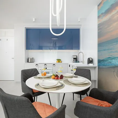 Seaside Whiteblue I Sauna & Fitness & Bawialnia Dla Dzieci & Rowerownia - W Cenie Pobytu