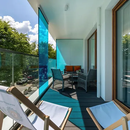 شقة Whiteblue I Seaside Ul Konopnickiej Sauna & Fitness & Bawialnia Dla Dzieci & Rowerownia - W Cenie Pobytu كولوبرزيغ
