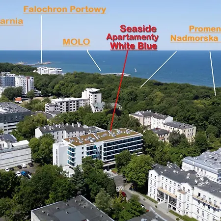 Whiteblue I Seaside Ul Konopnickiej Sauna & Fitness & Bawialnia Dla Dzieci & Rowerownia - W Cenie Pobytu Appartement Kołobrzeg