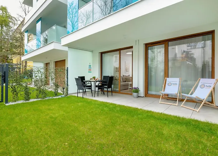 Apartamento Whiteblue I Seaside Ul Konopnickiej Sauna & Fitness & Bawialnia Dla Dzieci & Rowerownia - W Cenie Pobytu Kołobrzeg