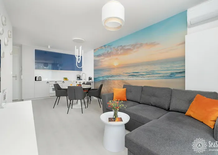 Apartamento Whiteblue I Seaside Ul Konopnickiej Sauna & Fitness & Bawialnia Dla Dzieci & Rowerownia - W Cenie Pobytu