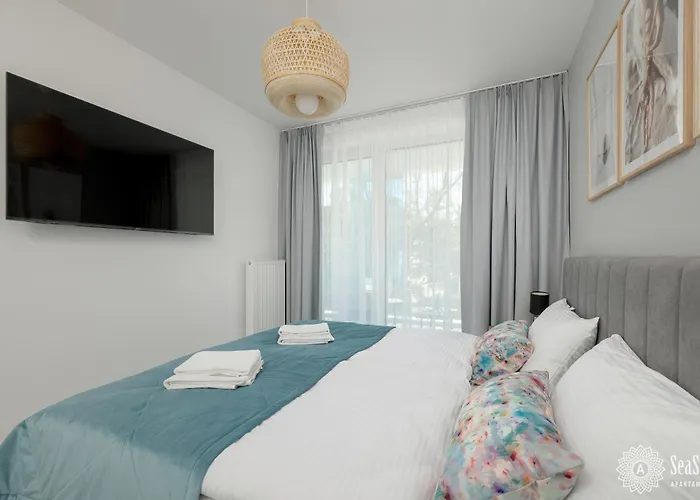 Apartamento Whiteblue I Seaside Ul Konopnickiej Sauna & Fitness & Bawialnia Dla Dzieci & Rowerownia - W Cenie Pobytu Kołobrzeg