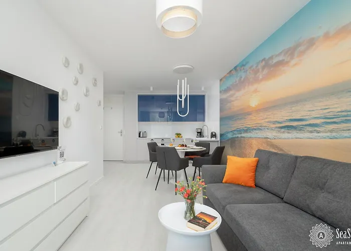 Apartamento Whiteblue I Seaside Ul Konopnickiej Sauna & Fitness & Bawialnia Dla Dzieci & Rowerownia - W Cenie Pobytu
